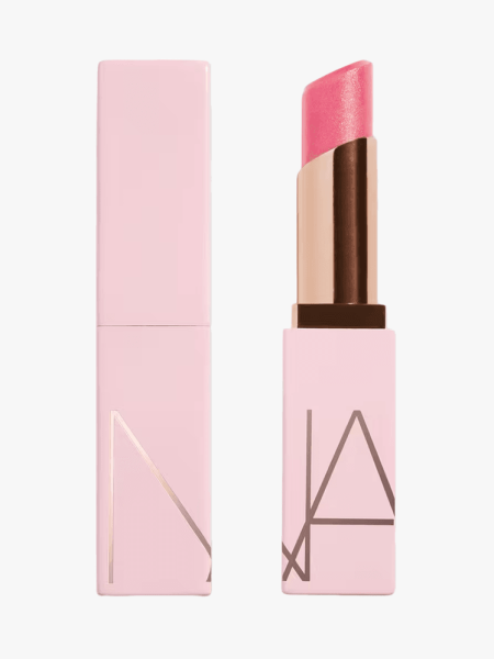 Nars Afterglow Lip Balm in branded component on a light gray background